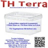 1700ml Aufzuchtdose Gaze recheckig