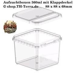360ml Aufzuchtbox mit Klappdeckel