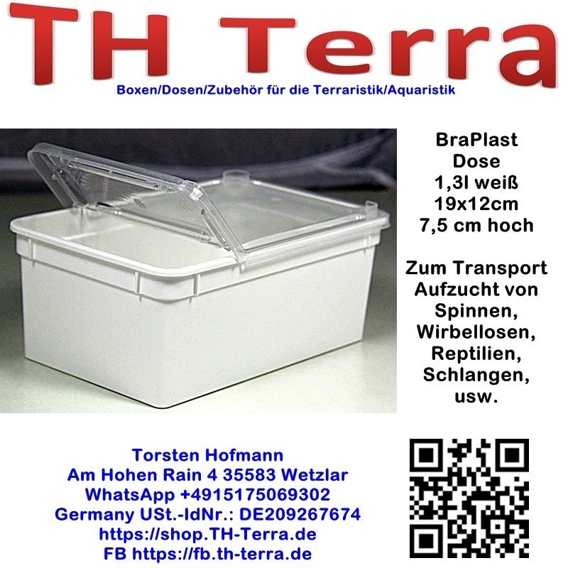 BraPlast Aufzucht- / Transportbox 1,3l