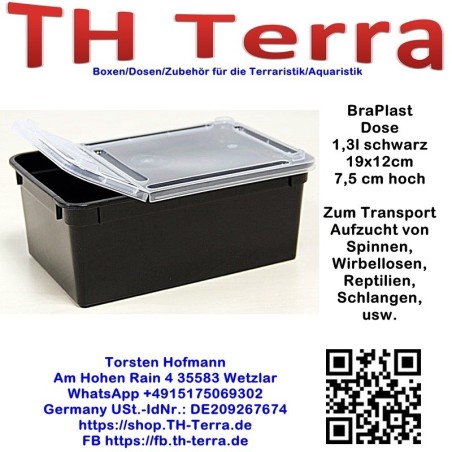 BraPlast Aufzucht- / Transportbox 1,3l