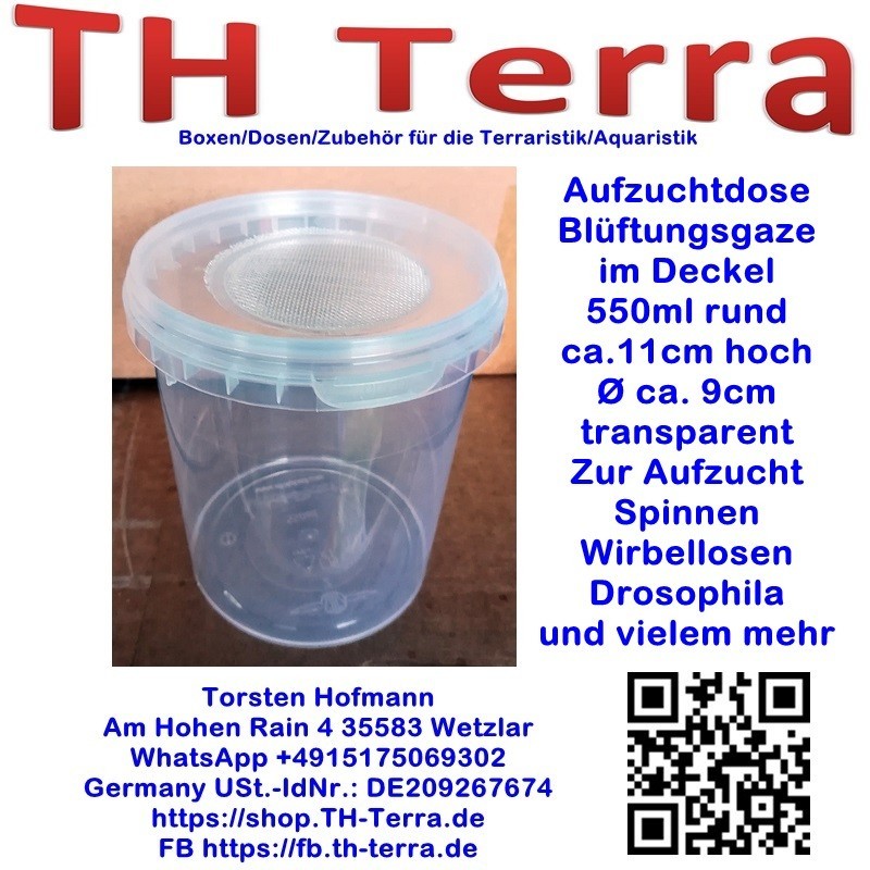 550ml Aufzucht- / Drosodose rund